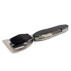 Multi Function BBQ Tool  Black